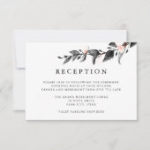 ムーンライト開花 |ウェディングレセプションエンクロージャ 招待状 (正面)