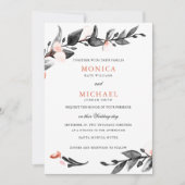 ムーンライト開花 |ボモダンタニ結婚ーズ 招待状 (正面)