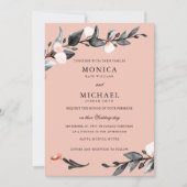 ムーンライト開花 |ボモダンタニ結婚ーズ 招待状 (正面)