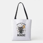 ムーンライト魔法猫 トートバッグ (裏面)
