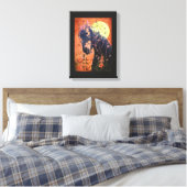 ムーンライト – キャンバスプリント (インサイチュ (寝室))