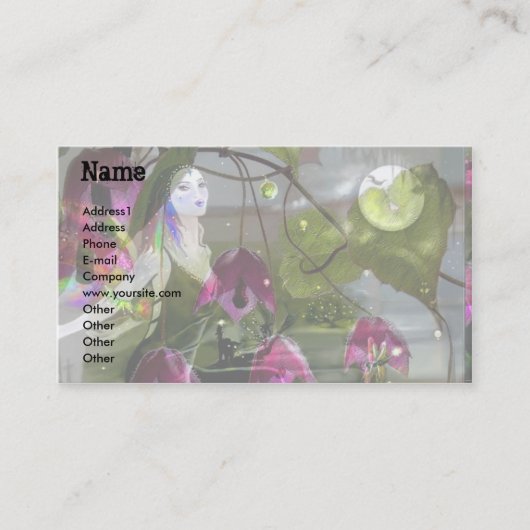 ムーンライト・シンガー! 名刺 (正面)