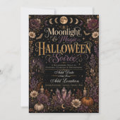 ムーンライト&マジック ハロウィン・ソワレ招待状 サンキューカード (正面)