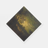 ムーンライト(Ralph Albert Blakelock著) スタンダードランチョンナプキン (角)