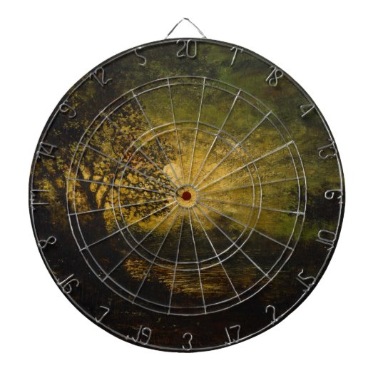 ムーンライト（Ralph Albert Blakelock著） ダーツボード (正面)