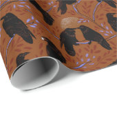 ムーンライ不気味トカラス共有眼球スナック ラッピングペーパー (ロールコーナー)