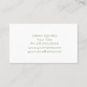 ムーンライ素朴トサボテン 名刺 (裏面)