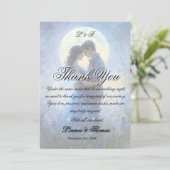 ムーンライ結婚ズシアルラブナイトスキーテーマ サンキューカード (スタンド正面)