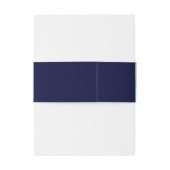 ムーンライ結婚ズシアルラブナイトスキーテーマ 招待状ベリーバンド (裏面例)