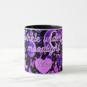 ムーンラバーのブラックマグシチュアルコーヒー マグカップ (中央)