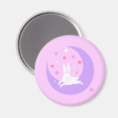 ムーンラビット磁石 マグネット (正面/裏面)