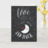 ムーンラブ カード (黄色い花)