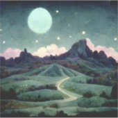 ムーンランドスケープファンタジー シール (正面)