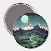 ムーンランドスケープファンタジー マグネット (正面/裏面)