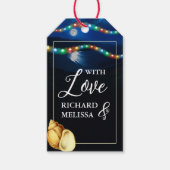 ムーンリエレガントットビーチ結婚式 ギフトタグ (正面)