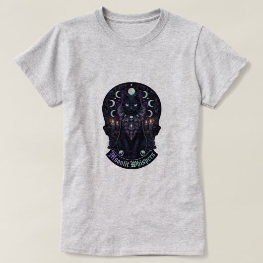 ムーンリットウィスパー Tシャツ (デザイン正面)