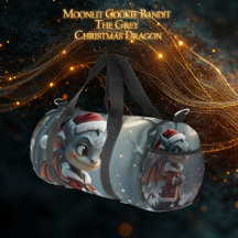 ムーンリットクッキーバンディット - 灰色のクリスマスドラゴン
