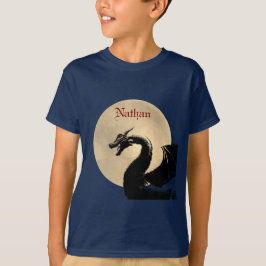 ムーンリットドラゴン パーソナライズド Tシャツ