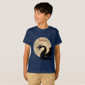 ムーンリットドラゴン パーソナライズド Tシャツ (正面フル)