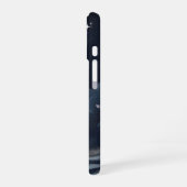 ムーンリットドリーム - iPhone 16 カバー | 夜空のイラスト (左側面)