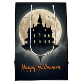 ムーンリットマナーハロウィン ミディアムペーパーバッグ