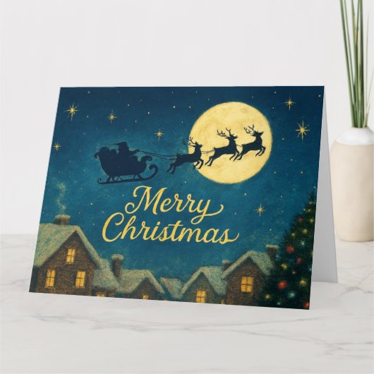 ムーンリット・クリスマスの魔法 カード (正面)