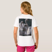ムーンリット・スワンレイク Tシャツ (裏面フル)