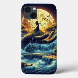 ムーンリット・レヴェリー - ドリームスケープ iPhone 13ケース