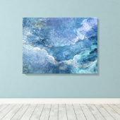 ムーンリバーと私のキャンバスラップ キャンバスプリント (インサイチュ (ウッドフロア))