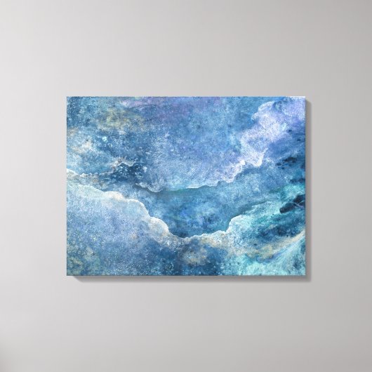 ムーンリバーと私のキャンバスラップ キャンバスプリント (正面)