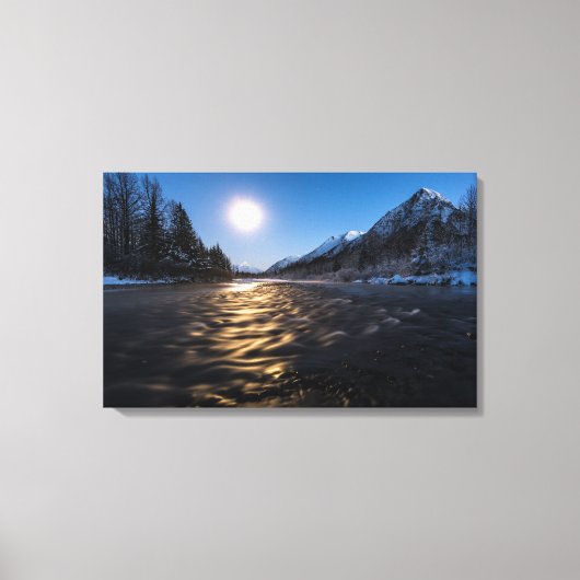 ムーンリバー キャンバスプリント (正面)