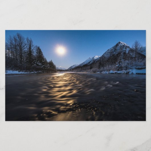 ムーンリバー 便箋 (正面)