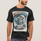ムーンリープ: 重力を超える宇宙飛行士 Tシャツ (正面)