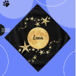ムーンルナ金ゴールドスターズパーソナライズされたペットベッド バンダナ<br><div class="desc">ブラック&金ゴールドムーンルナとスターパーソナライズされたズペットネックウェアバンダナは、夜空を模した黒い背景に金ゴールド星を持つ満月/ルナを備えている。ペットの名前でパーソナライズ。犬や猫やウサギなどのペットに使われるペット用のバンダナ。自分のイメージ、文字、または背景を変更または追加して、ペット用のアクセサリーやデザインユニークに合わせてカスタマイズす離れることができます。他のペットベパーソナライズされたッドやボウルを見るパーソナライズされただけでなく、あなたの家、オフィスやアウトドアのためのデコールは私たちの店でzazzle.com/DIYDecor。</div>
