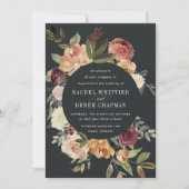 ムーンレイトガーデンウェディング招待状 招待状 (正面)