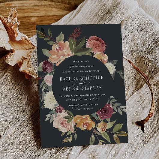 ムーンレイトガーデンウェディング招待状 招待状