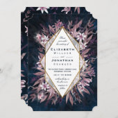 ムーンレイト ガーデン 招待状 (正面/裏面)