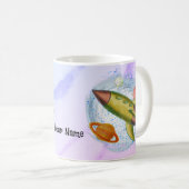 ムーンロケット コーヒーマグカップ (正面右)