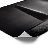 ムーンローバーから取ったモノリスの写真 ポスター (角)