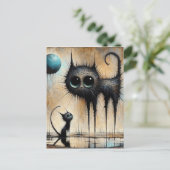 ムーンロー葉書 ポストカード (スタンド正面)