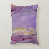 ムーンロー金ゴールド絵画抽象芸術 アクセントクッション (正面(垂直))