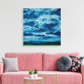 ムーンロー キャンバスプリント (インサイチュ (リビング))