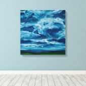 ムーンロー キャンバスプリント (インサイチュ (ウッドフロア))