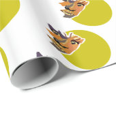 ムーンワルフ、ハロウィンパーティー ラッピングペーパー (ロールコーナー)