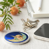 ムーン天使 キーホルダー (側面)