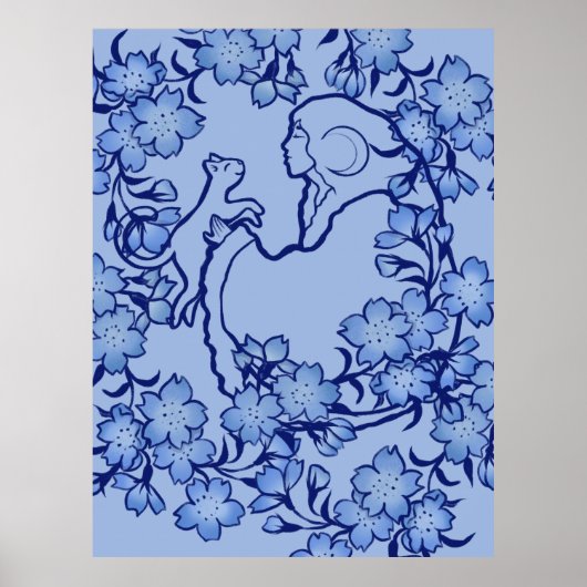 ムーン女神キャットウィッチブルース ポスター (正面)