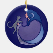 ムーン女神キャットウィッチ セラミックオーナメント (裏面)