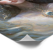 ムーン女神ファンタジーアート ポスター (角)