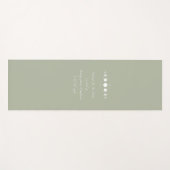 ムーン引用文 – 天緑 ヨガマット (正面(横))