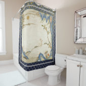 ムーン日本のシャワーカーテンを見るバニー シャワーカーテン (インサイチュ)